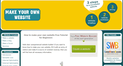 Desktop Screenshot of make-your-own-web-site.com